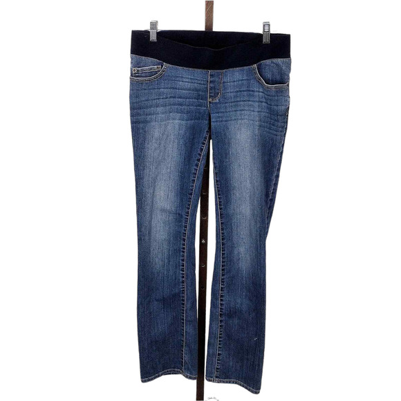 Liz Lange Pants - LIZ LANGE Maternity Jeans Bootcut Blue Denim Size 4